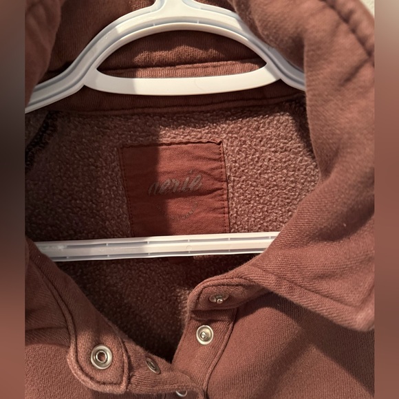 Aerie Quarter Snap Sweatshirt - Picture 3 of 4
